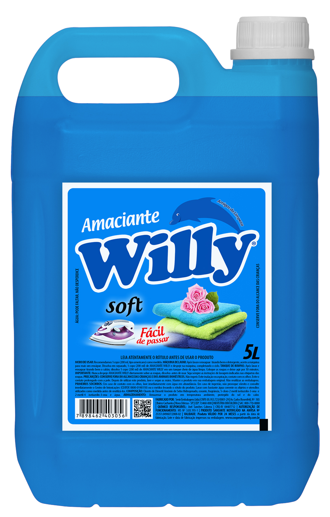 Amaciante-Soft-Willy-5L