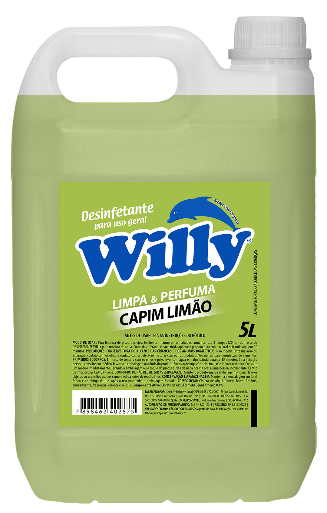 Desinfetante-Willy-CapimLimão-5L