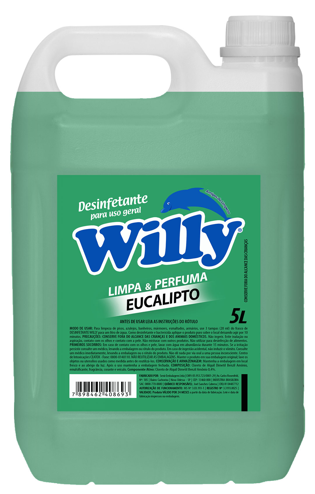 Desinfetante-Willy-Eucalipto-5L