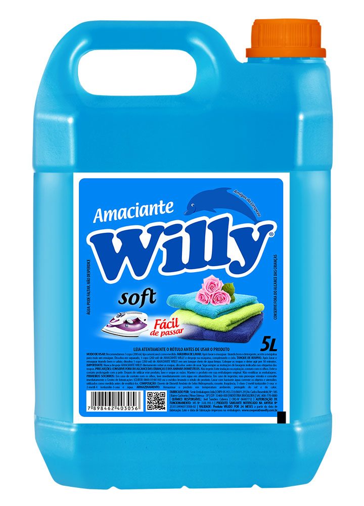 Amaciante-Soft-Willy-5L