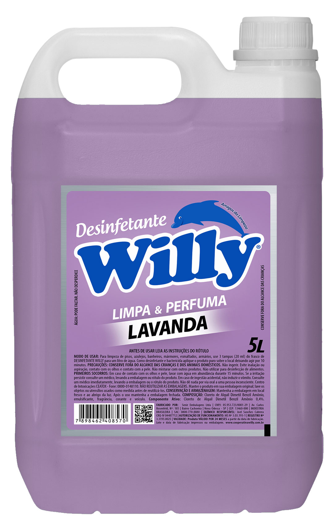 Desinfetante-Willy-Lavanda-5L
